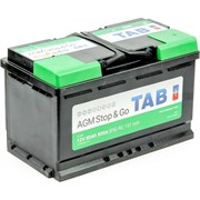 Аккумуляторная батарея TAB AGM Stop&Go 6СТ-80.0