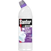 Средство для чистки сантехники Sanfor Chlorum мгновенное отбеливание