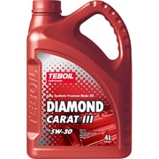 Моторное масло TEBOIL Diamond Carat III 5w-30, 4 л