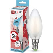 Светодиодная лампа IN HOME LED-СВЕЧА-deco