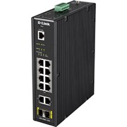 Промышленный управляемый коммутатор D-LINK DIS-200G-12PS/A2A