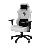 Кресло игровое Anda Seat Phantom 3, цвет белый, размер L (90кг), материал ПВХ (модель AD18)