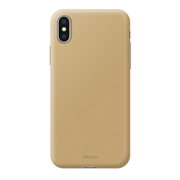 Чехол Air Case  для Apple iPhone Xs Max, золотой, Deppa