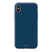 Чехол Air Case  для Apple iPhone Xs Max, синий, Deppa