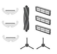 Комплект аксессуаров для робота-пылесоса Dreame D10s Plus (основная щетка - 1 шт., боковая щетка - 2 шт., фильтр - 3 шт., сменная салфетка - 3 шт.)