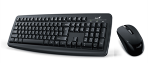 Комплект Genius Smart KM-200 (клавиатура Smart KB-200 + мышь NetScroll 120 V2), Black, USB