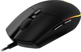 Мышь игровая Logitech G102 LIGHTSYNC, Black (арт. 910-005808, M/N: MU0054)