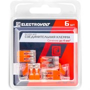 Универсальная 2-х проводная клемма ELECTROVOLT 221-412