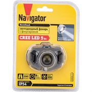 Налобный фонарь Navigator NPT-H06-3AAA