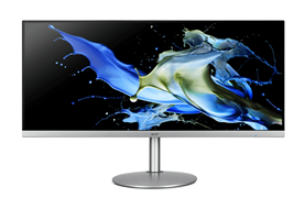 Монитор LCD 34'' 21:9 3440x1440(UWQHD) IPS, nonGLARE, 75 Hz, 250 cd/m2, H178°/V178°, 1000:1, 100M:1, 16.7M, 1ms, 2xHDMI, DP, USB-Hub, Height adj, Tilt, Swivel, Speakers, 3Y, Black,Silver