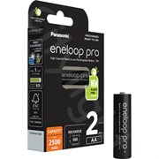 Аккумуляторы Panasonic eneloop pro BK-3HCDE/2BE