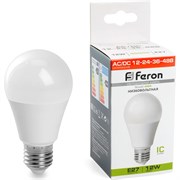 Светодиодная низковольтная лампа FERON (12W) 12-48V E27 4000K A60, LB-19