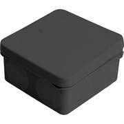 Разветвительная коробка Stekker EBX40-38-67, 2х компонентная, HF, 100х100х50мм, 8 вводов, IP67, черная (GE42455-05)