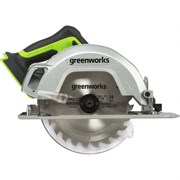 Аккумуляторная циркулярная пила GreenWorks GD24CS