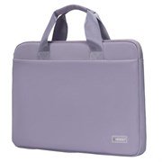 Сумка портфель HEIKKI ULTRA (ХЕЙКИ) с отделением для ноутбука 15,6", Lavender, лавандовая, 28х39х3 см, 272610
