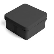 Разветвительная коробка Stekker EBX40-48-67, 2х компонентная, HF, 80х80х40мм, 8 вводов, IP67, черная (GE42435-05)