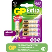 Алкалиновые батарейки GP Extra Alkaline