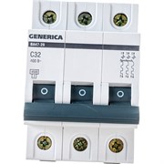 Автоматический выключатель Generica ВА47-29