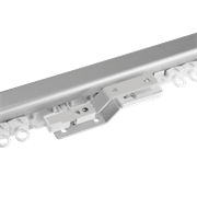 Карниз регулируемой длины Aqara Embedded Retractable Curtain Track silver (2.1-3.6м) для мотора CD-M01D