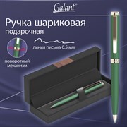 Ручка подарочная шариковая GALANT "Ando Emerald", корпус изумруд, детали золото, узел 0,7 мм, линия письма 0,5 мм, синяя, 144175