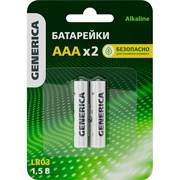 Щелочная батарейка Generica alkaline, lr03/aaa