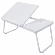 Столик складной для ноутбука/завтрака BRABIX BT-004 (ш560*г320*в270мм), регулировка наклона, дуб, 532906