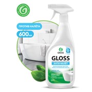 Средство для чистки сантехники кислотное 600 мл, GRASS GLOSS, триггер, 221600