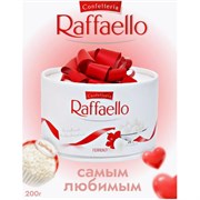 Конфеты RAFFAELLO с цельным миндальным орехом в кокосовой стружке, 200 г, торт, 9020000000363