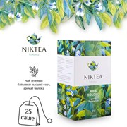 Чай NIKTEA "Milk Oolong" зеленый, 25 пакетиков в конвертах по 2 г, TALTHA-DP0059