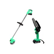 Набор аккумуляторного инструмента Zitrek GreenCut 20, GreenSaw 20 Extra Power 2 в 1, 2x2.0Ач