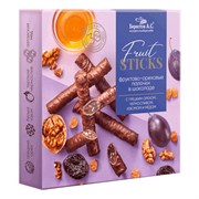 Конфеты шоколадные "Fruit Sticks" с черносливом и грецким орехом 175 г, БЕРЕСТОВ А.С., УТ-00031675