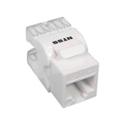 Модуль NTSS Keystone UTP RJ45 cat.5e, 180 градусов, белый