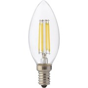 Светодиодная филаментная лампа HOROZ ELECTRIC FILAMENT CANDLE-4 4W 2700K E14 220-240V 001-013-0004