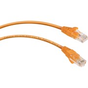 Неэкранированный патч-корд Cabeus PC-UTP-RJ45-Cat.5e-1m-OR