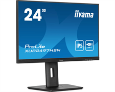 Монитор LCD 23.8'' 16:9 1920х1080(FHD) IPS, 100 Hz, 250 cd/m2, H178°/V178°, 1300:1, 80M:1, 16.7M, 1ms, HDMI, DP, USB-C, USB-Hub, Height adj, Pivot, Tilt, Swivel, Speakers, 3Y, Black