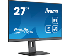 Монитор LCD 27'' 16:9 2560х1440(WQHD) IPS, 100 Hz, 250 cd/m2, H178°/V178°, 1300:1, 80M:1, 16.7M, 0,4 ms, HDMI, DP, USB-Hub, Height adj, Pivot, Tilt, Swivel, Speakers, 3Y, Black