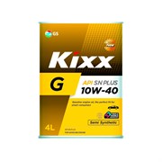 Полусинтетическое моторное масло KIXX G1 Plus SN 10W40