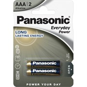 Батарейка Panasonic Everyday Power Standard LR03 AAA 1.5В бл/2 щелочная