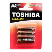 Алкалиновый элемент питания Toshiba LR03 RED 4/card