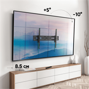 ONKRON наклонный кронштейн для ТВ 60"-110", черный