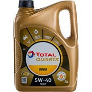 Масло для четырехтактных двигателей Total QUARTZ 9000 5w40