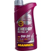 Синтетическое моторное масло MANNOL ENERGY ULTRA JP 5W20