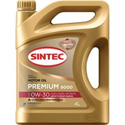 Синтетическое моторное масло SINTEC premium sae 0w-30 api sp/cf acea a3/b4,