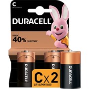 Батарейка Duracell LR14-2BL