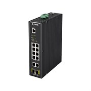 Промышленный управляемый коммутатор D-LINK DIS-200G-12PS/A2A