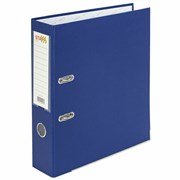 Папка-регистратор STAFF "Profit" с покрытием из ПВХ, 75 мм, с уголком, синяя, СЪЕМНЫЙ МЕХАНИЗМ, 272013
