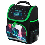 Ранец ПИФАГОР BASIC, 1 отделение, 3 кармана, эргономичная спинка, "Sharp sword", 35х28х18 см, 273138