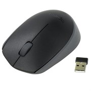 Мышь беспроводная LOGITECH M171, 2 кнопки + 1 колесо-кнопка, оптическая, черная, 910-004424