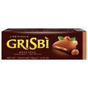 Печенье песочное GRISBI "Nocciola" с ореховым кремом 135 г, ИТАЛИЯ, 21203