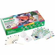 Набор для раскопок "Минералы", 12 видов, карточки, инструменты, BRAUBERG KIDS, 665129